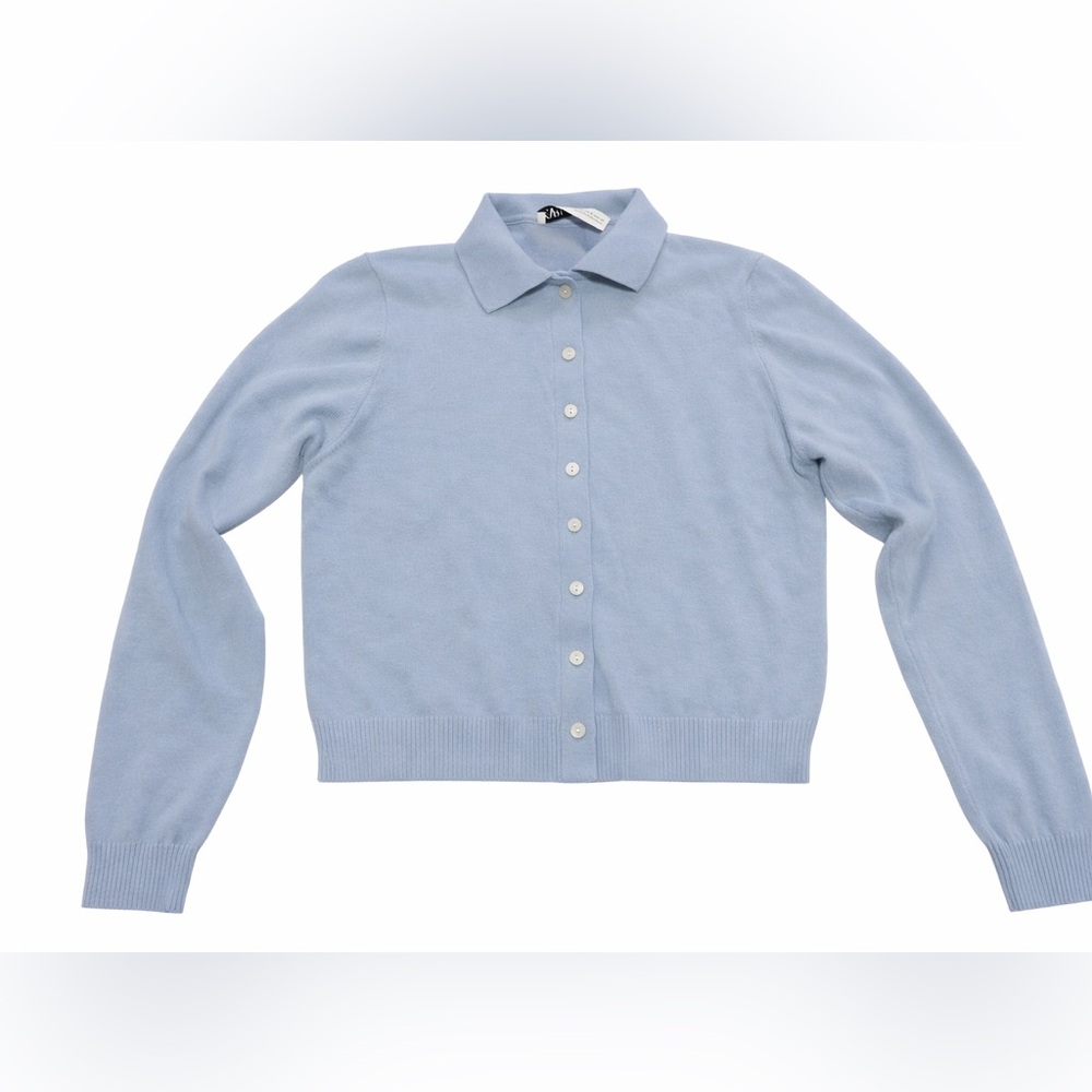 Zara Light Blue Women's Sweater